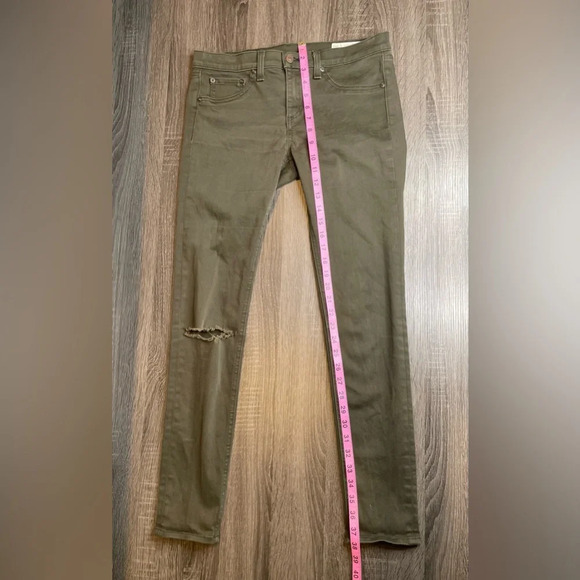 Rag and Bone Women's Army Green Legging Jeans Size 29 - Picture 10 of 12